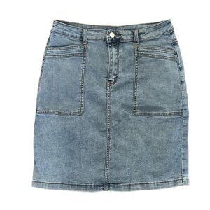 Bohme Sz Medium Denim Jean Skirt